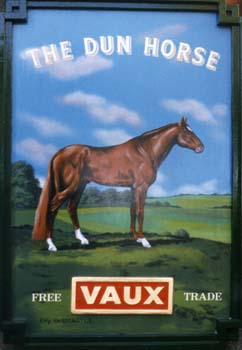 the dun horse
